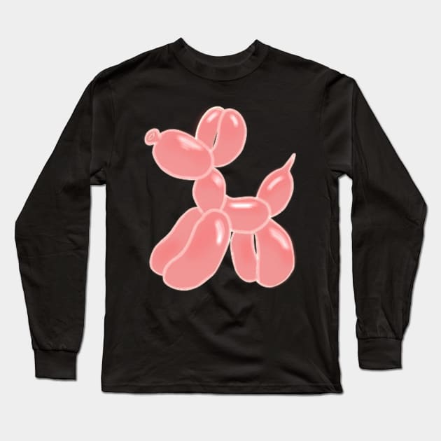 balloon dog Long Sleeve T-Shirt by tiffytiff